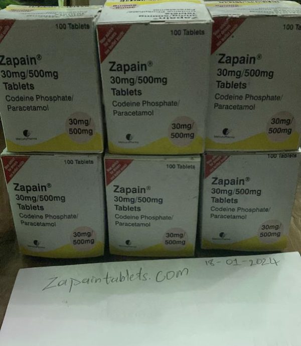 Buy Zapain 30mg 500mg Tabletės Online